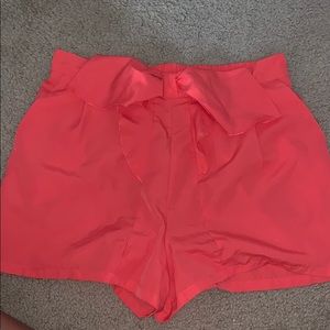 casual bow shorts